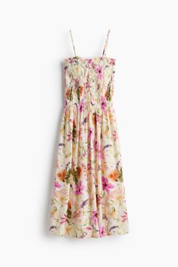 Vestido de tirantes con cuerpo nido de abeja - H&m фото 6