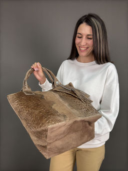 Сумка женская из телячьей кожи