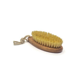Щётка для сухого массажа натуральное волокно Тампико M компакт овальная, 13.5 см 7935549 - Vival фото 3