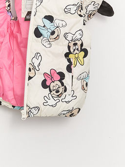 Kap??onlu Minnie Mouse Bask?l? K?z Bebek ?i?me Yelek - Waikiki фото 2
