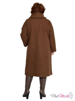 Пальто Модель №781 размеры 44-84 - Plusmoda фото 4
