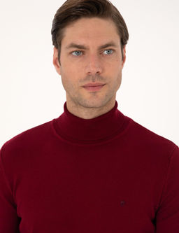 Vi_ne Slim Fit Bal_k__ Yaka Basic Triko Kazak - Pierre cardin фото 2