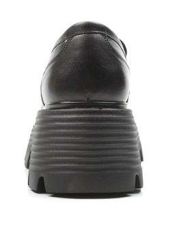 03-5932 BLACK Лоферы женские (натуральная кожа)