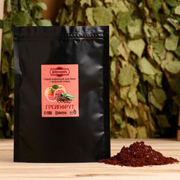 Скраб кофейный для тела «Грейпфрут» с морской солью 100 г Добропаровъ