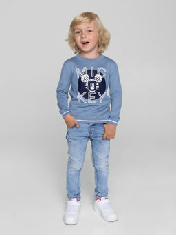 ESLI джемпер для мальчика 19С-130СП серо-голубой