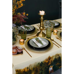 Скатерть Этель: Лес, 110 150 см, хлопок 100 %, саржа, 190 г/м  фото 5