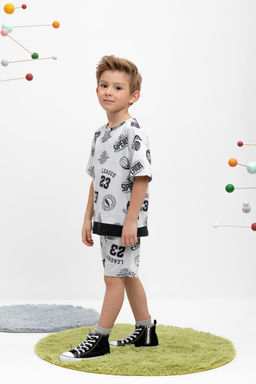 КР 400641/светло-серый,свобода движения к446 шорты для мал - Crockid фото 9