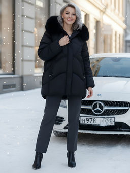 Куртка зимняя с мехом Бренд: Visdeer  фото 25