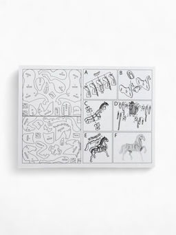 Сладкий детский новогодний подарок Сюрприз для тебя, конфеты 300 г, конструктор лошадь