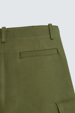 RELAXED FIT CARGO TROUSERS - Zara фото 11