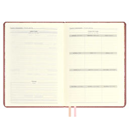 Ежедневник недатированный ESCALADA, А6+, 120 л., арт. 64015/ 15 СОФТ-ТАЧ ПЕПЕЛЬНО-РОЗОВЫЙ  фото 8