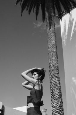 Top en mezcla de lino con tirantes de lazo - H&m фото 3