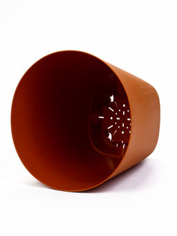 Кашпо с прикорневым поливом 15 л D-29,5см, H-31см карамель "Гранд"