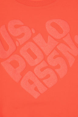 Толстовка для девочек с цветком граната Неожиданная скидка в корзине - U.s. polo assn фото 5