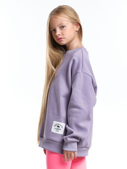 Джемпер для девочки школьный детская одежда с начесом хлопок 22-7320 мята - Mini maxi фото 12