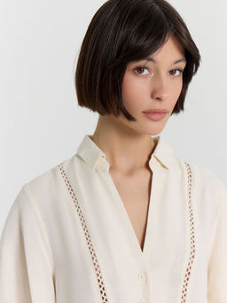 Платье женское бежевое - Mark formelle фото 4