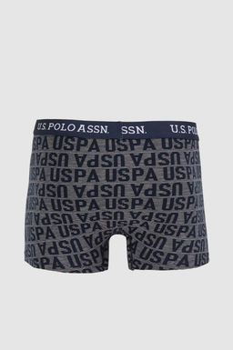 Erkek Lacivert 3l_ Boxer Tak_m_