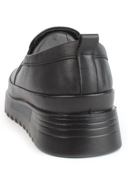 03-5305 BLACK Полуботинки женские (натуральная кожа)