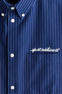 Camisa Oxford Loose Fit - H&m фото 6