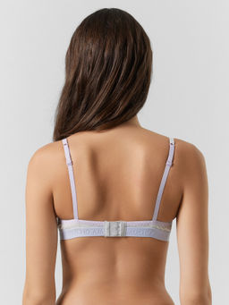 Бюстгальтер t-shirt женский серый в рубчик серый меланж 4306-А комбинированный 512527 - Mark formelle фото 3