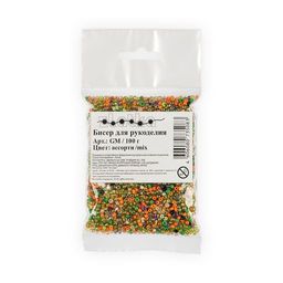 Бисер Zlatka Ассорти 100 г №01