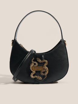 Женская сумка с ручкой JUST CAVALLI ICONIC SNAKES Артикул 4450752, черный