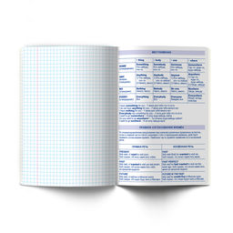 Светоч Т141 Тетрадь со справочным материалом На задней парте, выбор.лак, A5 48 л. на скобе 65 г/кв.м , белизна 100 % 10 шт. , клетка 01299 На задней парте Английский язык фото 6