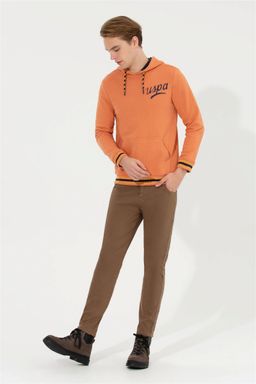 Мужские брюки чинос кокосового цвета - U.s. polo assn фото 3