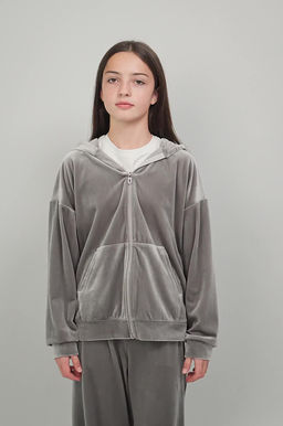 Велюровый костюм для девочки Happyfox