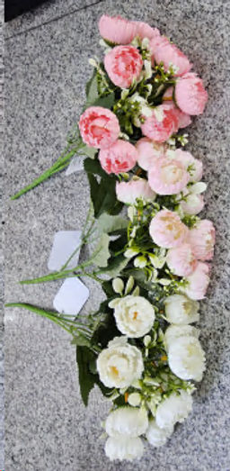 Цветок искусственный Пион 33 см / 149NA-52 /уп 2/300/600/