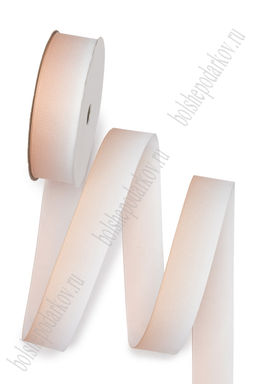 Лента репсовая 2,5 см с переходами (SF-1286) персиковый