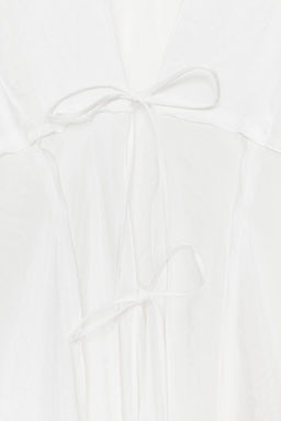 ZW COLLECTION BLOUSE WITH TIES - Zara фото 13