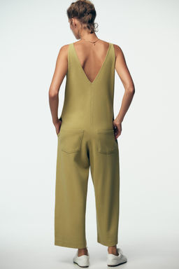 WASHED INTERLOCK JUMPSUIT - Zara фото 13