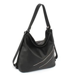 Сумка женская искусственная кожа ADEL-245/1в (рюкзак-change), 1отдел+кар/перег. плеч/ремень, черный 249776