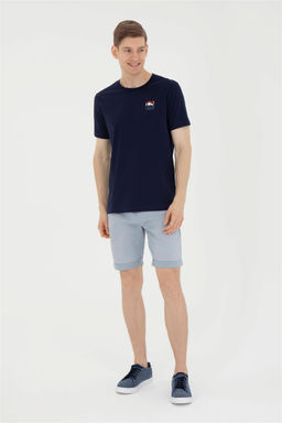 Мужская темно-синяя футболка - U.s. polo assn фото 4