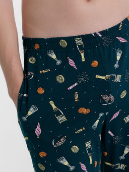 Пижама мужская зеленая с принтом по мотивам фильма Ирония судьбы, или с легким паром! изумруд +застолье 591039 - Mark formelle фото 7