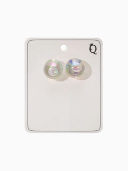 Серьги "Мыльный пузырь", цвет прозрачный