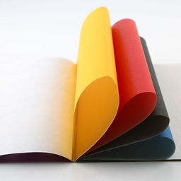 Бумага цветная А4 Пёсик 16 листов 8 цветов газетная, односторонняя, плотность листов 45 г/м,плотность обложки 80 г/м . - Artfox study фото 3