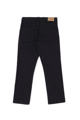 Черные брюки из плотной ткани для мальчика - U.s. polo assn фото 3