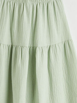 Beli Lastikli K?z ?ocuk Etek