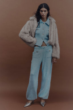 Pantal?n de ch?ndal efecto pelo - H&m фото 2