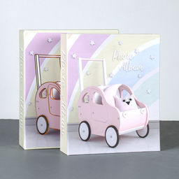 Фотоальбом 100 фото 10х15 Сова в машине / 9550 /уп 96/ 716187