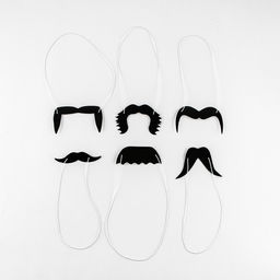 Набор фотобутофории на резинке Носи усы, 11х9 см - Страна карнавалия фото 2