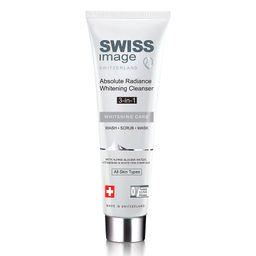 SWISS image Осветление Крем-скраб+маска 3в1 Осветляющий выравнивающий тон кожи 100мл туба