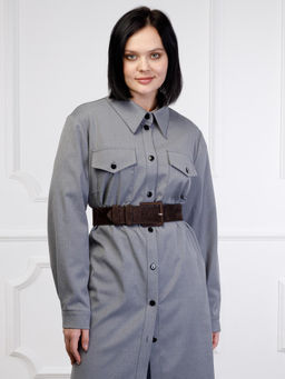 Ремень поясной ELEGANZZA Z-PL12 brown