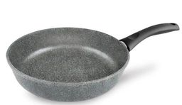 Сковорода Готовить легко Stone Gray несъемная ручка, 26 см - Нева металл посуда фото 3
