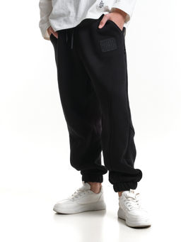 Брюки с шевроном для мальчика штаны спортивные 22-7683 светлый графит - Mini maxi фото 36