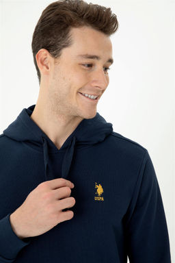 Мужской темно-синий свитшот - U.s. polo assn фото 10