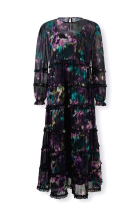 Платье, черно-сливовое - Ashley brooke фото 2