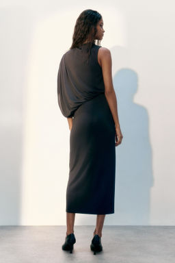 Maxivestido drapeado - H&m фото 4